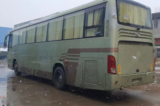 55seats للركاب تستخدم Kinglong Bus 243kw XMQ6122 ناقل الحركة اليدوي Yuchai Engine