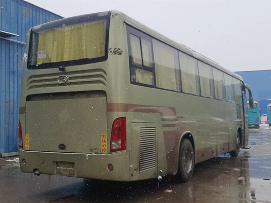 55seats للركاب تستخدم Kinglong Bus 243kw XMQ6122 ناقل الحركة اليدوي Yuchai Engine