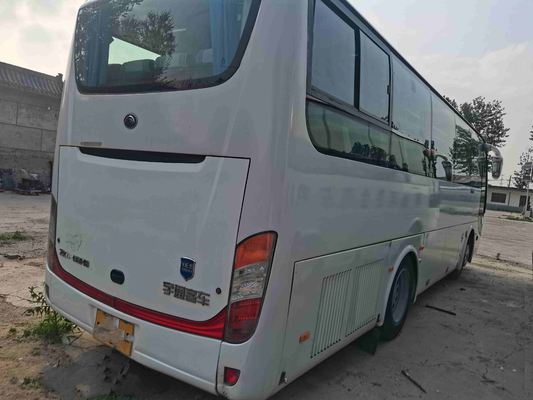 الصين Yutong حافلة سياحية مستعملة ZK6908 حافلة ركاب 39 مقعدًا 180kw Yuchai محرك لوحة تعليق زنبركي
