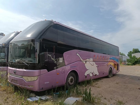 2014 سنة 53 مقعدا حافلة مستعملة Yutong ZK6122HQ حافلة مستعملة في حالة جيدة