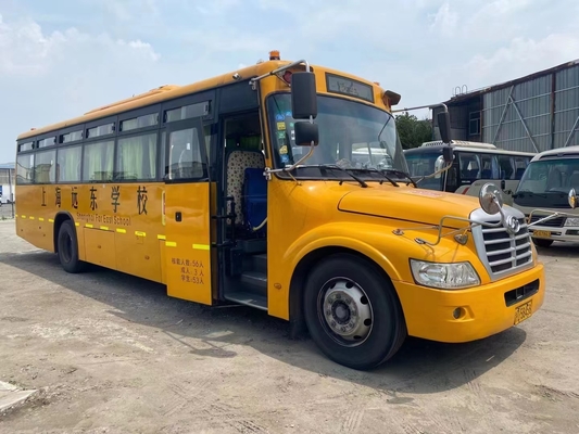 Higer Used School Bus Coach KLQ6116 Yuchai Engine 147kw 2 + 3layout 48seats
