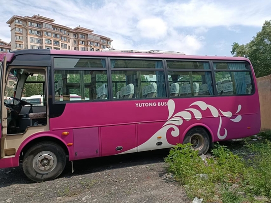 31 Seater Mini Bus Yutong Front Engine Bus Passenger Van ZK6752D حافلة مدرسية مستعملة