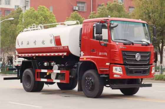 شاحنة رش المياه 4X4 محرك الطريق ناقلة SPV الأغراض الخاصة الصرف الصحي للمركبة 12000 لتر خزان