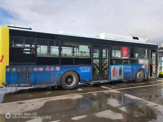2014 سنة 26/82 مقاعد تستخدم Yutong City Bus Zk6105 للنقل العام بمحرك ديزل