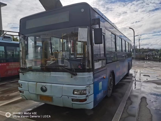 2014 سنة 26/82 مقاعد تستخدم Yutong City Bus Zk6105 للنقل العام بمحرك ديزل