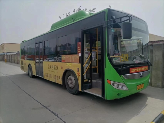 2014 سنة 36 مقعدًا تستخدم Yutong City Bus Zk6105 مع الوقود الكهربائي CNG للنقل العام