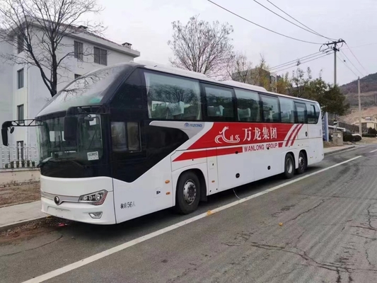 حافلة ركاب مستعملة 56 مقعد Yutong المحور الخلفي المزدوج ZK6148 2020year Luxury Coach