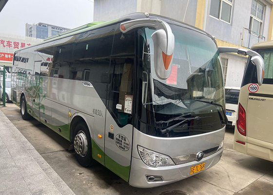 ديزل فاخر يستخدم Yutong Passenger Bus 50 مقعدًا بحالة جيدة Yuchai