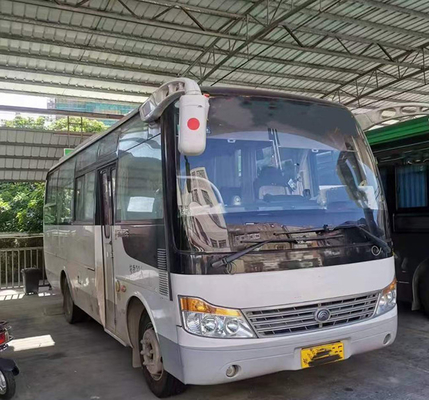 السفر مستعملة حافلة ركاب Yutong مدينة مستعملة 1.6Kw 30 مقعدًا