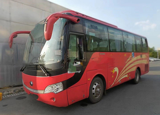المقود الأيمن مستخدم يوتونج حافلة مستعملة 30 مقعدًا 3150 مم
