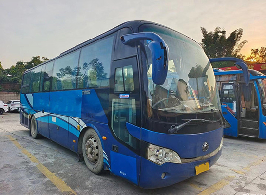 39 مقعدًا Rhd Lhd تستخدم حافلة ركاب Yutong مستعملة عالية الكفاءة