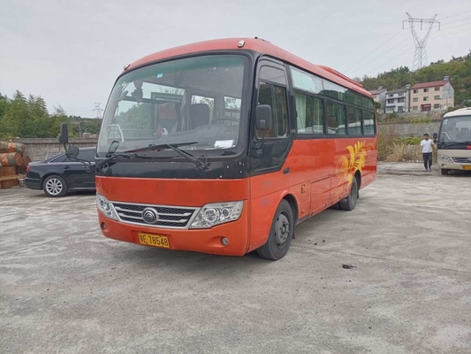 يورو 3 مستعملة انبعاثات نقل ركاب حافلة ركاب Yutong المستعملة