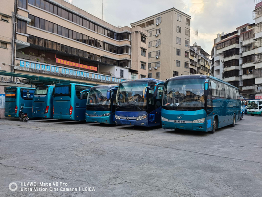 مستعملة حافلة ركاب محرك ديزل حافلة 47 مقعدًا مستعملة Kinglong Bus للبيع