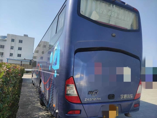 حافلة ركاب مستعملة النقل العام Yutong ZK6127 55 مقاعد سفر الحافلات