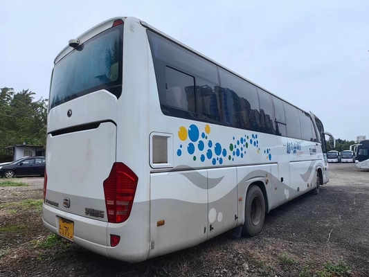 الحافلة القديمة 55 مقعدًا يونغ تونغ حافلة zK6122 محرك Yuchai 243kw 2014-2016 4 حافلات في المخزون