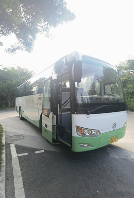 حافلة سياحية فاخرة تستخدم Kinglong 50 مقعدًا Rhd Lhd Passenger Transportation Euro 3 Diesel Bus