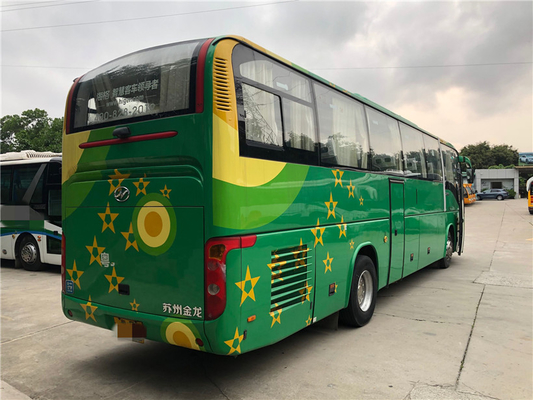 حافلة فاخرة حافلة مستعملة 51 مقعدًا Rhd Lhd ديزل حافلة Kinglong ذات جودة جيدة للحافلة