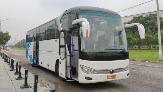 Lhd حافلة سياحية مستعملة 54 مقعدًا حافلة ركاب بحالة جيدة حافلة مطار دولية مستعملة