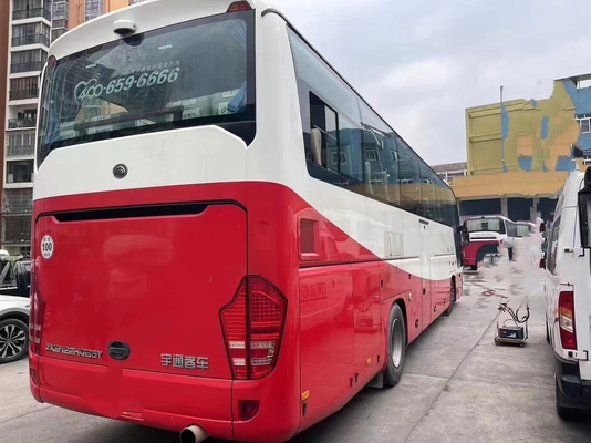 تاجر حافلة مستعمل 2017 45 مقعد يورو 5 Yutong Zk6122 وسادة هوائية تعليق حافلة ركاب مستعملة