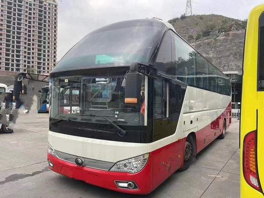 تاجر حافلة مستعمل 2017 45 مقعد يورو 5 Yutong Zk6122 وسادة هوائية تعليق حافلة ركاب مستعملة