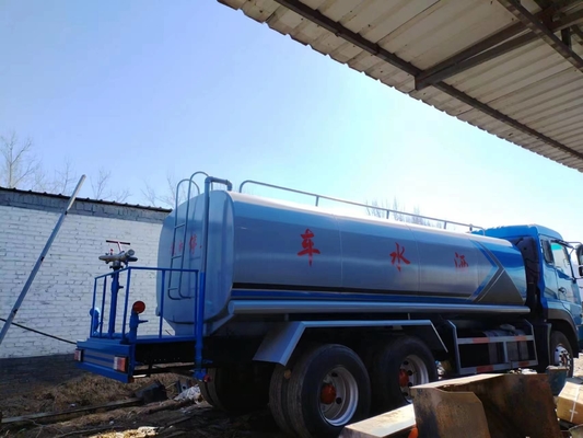 الرش شاحنة الكمون المحرك مستعملة شاحنة صهريج مياه 20m³ شاحنات صهريجية مستعملة