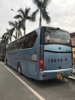 حافلة مستعملة حافلة 52 Seater Kinglong XMQ6129 2nd Hand Bus Air Conditioner Bus للبيع