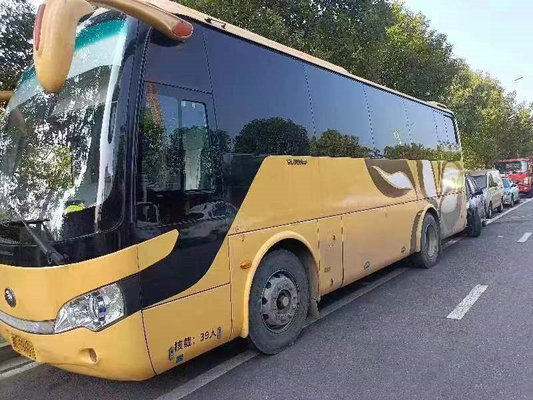 حافلات ديزل مستعملة 2014 سنة 39 مقاعد Yutong ZK6908 حافلات فاخرة مستعملة