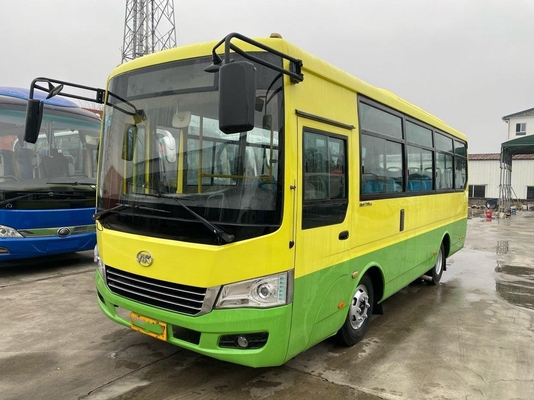 تستخدم حافلة اليد الثانية حافلة المدينة المستخدمة Ankai Bus HK6739 25seats Double Doors Front Engine