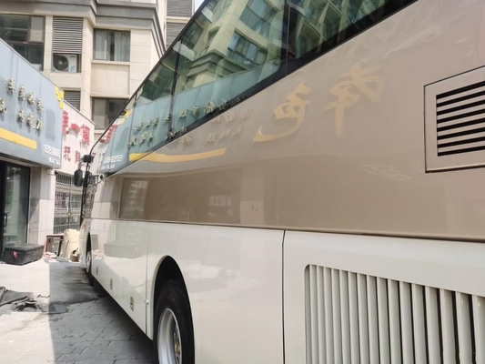 تستخدم الحافلة السياحية Golden Dragon Bus XML6113J68 49seats Double Doors Yuchai Engine