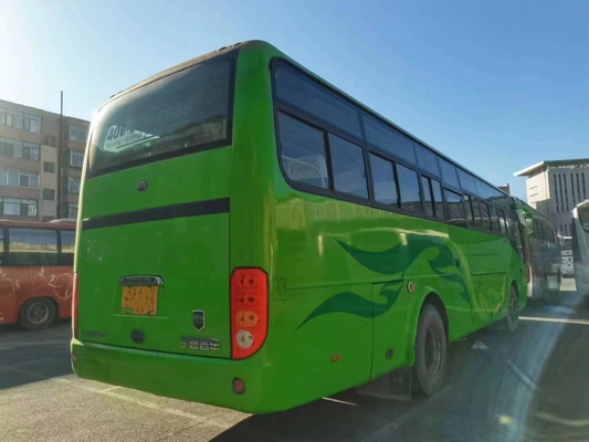 تستخدم Coach Bus Double Doors 43 مقعدًا Young Tong Bus ZK6102D Front Engine