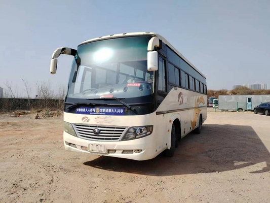 الحافلات المستعملة ذات الأبواب المزدوجة والنوافذ المنزلقة 45 مقعدًا من جهة ثانية Young Tong Bus ZK6106D