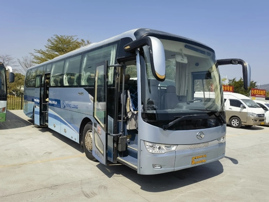 تستخدم King Long Coaches ذات الأبواب المزدوجة 51 مقعدًا مكيف الهواء للحافلات الفاخرة XMQ6117