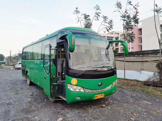 حافلة مستعملة وحافلة EURO IV Yuchai Engine 39 مقعدًا مستعملة Yutong حافلة ZK6879 نافذة الختم