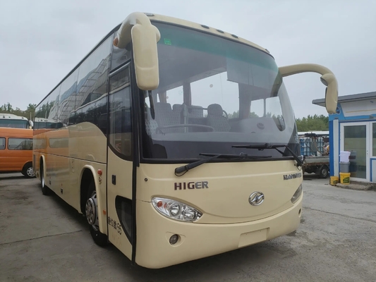 تستخدم Mci Bus KLQ6116 نافذة Higer Sealing 55 مقعدًا ذات باب واحد Yuchai Engine 10.5 متر