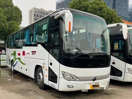 2nd اليد حافلة 2020 سنة محرك Yucuai 48 مقعد ورقة الربيع محرك اليد اليسرى نافذة الختم تستخدم حافلة Yutong