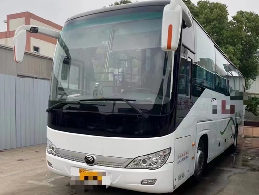 2nd اليد حافلة 2020 سنة محرك Yucuai 48 مقعد ورقة الربيع محرك اليد اليسرى نافذة الختم تستخدم حافلة Yutong