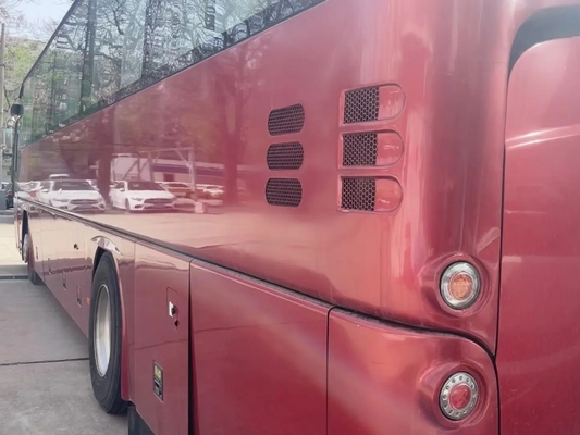 حافلة مستعملة وحافلة EURO IV 55 مقعدًا بطول 12 مترًا مكيف هواء Yuchai محرك Yutong Bus ZK 6120