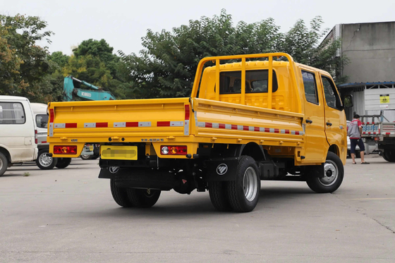 شاحنات صغيرة مستعملة كابينة مزدوجة 2 طن تحميل 2018 نموذج فوتون M2 شاحنة شاحنة