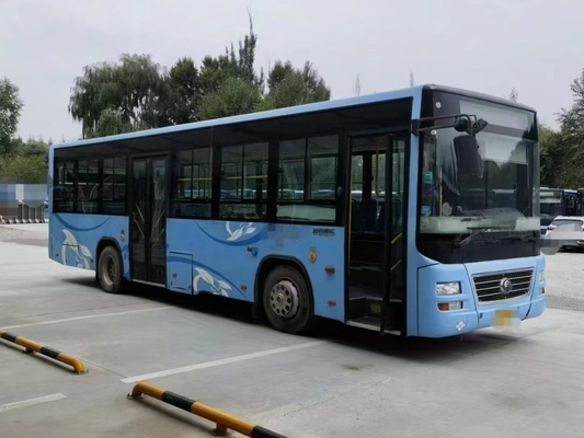 حافلة للبيع حافلة مدنية مستعملة محرك الغاز الطبيعي المضغوط 31/81 مقاعد 11.5 متر حافلة يونغتونغ الطويلة