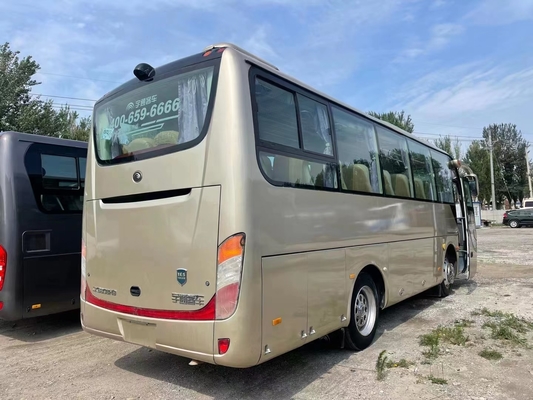 الحافلة القديمة 35 مقعد يوتونغ ZK6808 رف الأمتعة ناقل نقل يدوي مع مكيف
