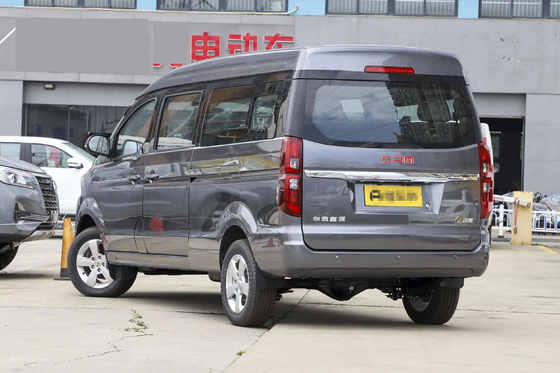 شاحنات صغيرة مستعملة ذات 9 مقاعد من العلامة التجارية الصينية Jinbei Hiace محرك البنزين مع مكيف