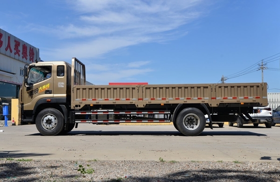 السلع المتوسطة فوتون شاحنة شحن واحدة ونصف الكابينة 6.8 متر محرك الديزل