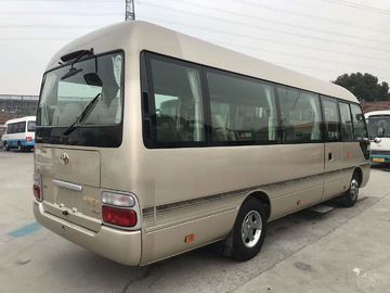 2016 Toyato حافلة كوستر مستعملة حافلة صغيرة مستعملة مع 13 مقعدًا