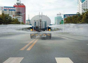9760 × 2500 × 2990mm شاحنة صهريج مياه مستعملة ، شاحنات المياه المستعملة 18 متر مكعب