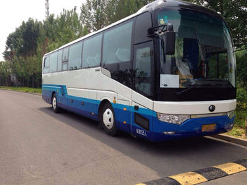 55 مقاعد Yutong Used Coach Coaches Euro 4 Emission Standard 100 Km / H السرعة القصوى