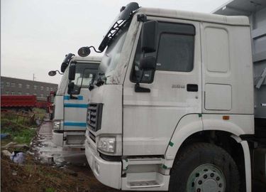 HOWO المستعملة شاحنات قلابة تجارية ، تستخدم 6 × 4 محرك الشاحنة