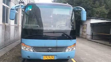30 مقعداً ، حافلة حافلة مستعملة ، Yutong Diesel Used City Bus مع محرك قوي