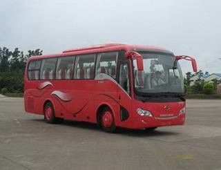 2013 سنة 36 مقعد مستعملة حافلة سياحية ماركة Kinglong مع محرك الديزل Cummins
