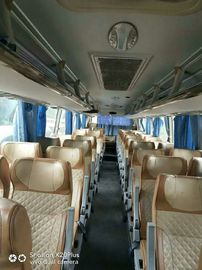55 Seat Used Coach Bus حالة ممتازة مع وسادة هوائية Wechai 336 المحرك
