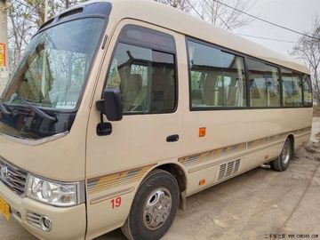 2017 ديزل مستعملة TOYATO حافلات كوستر مستعملة 23 مقعدًا حافلة صغيرة